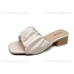 صندل پاشنه چین دار (وارداتی) کد 15209 - تصویر 13